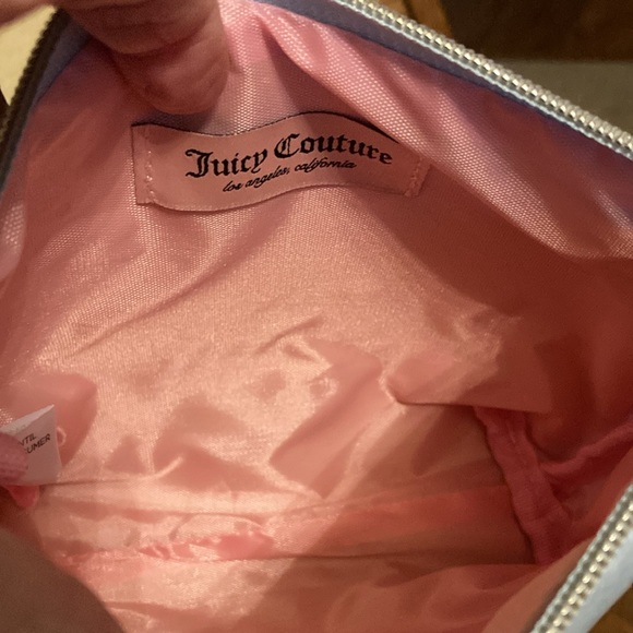 Juicy Couture 2 Piece Nested Travel Cosmetic Bag Set w/Toiletry Bottle NWT - Picture 10 of 14